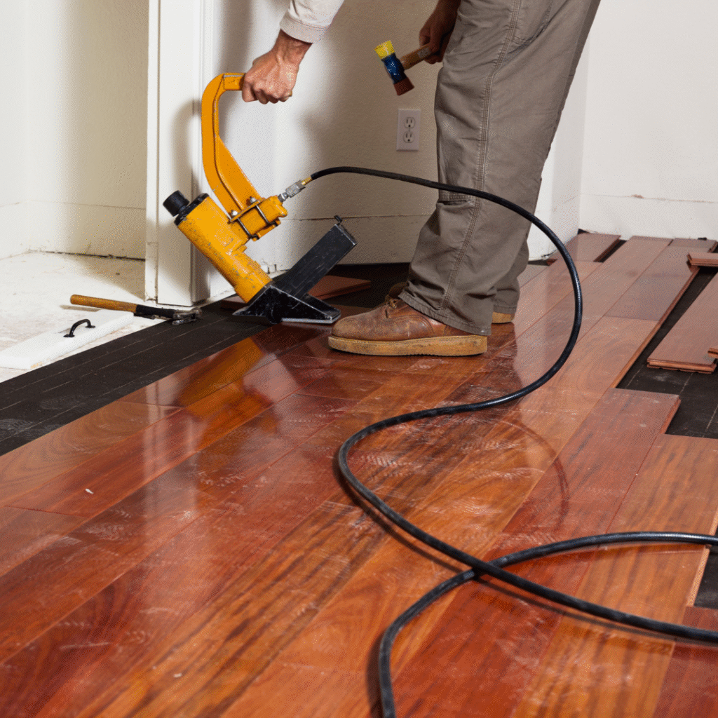 Hardwood Floor Installation