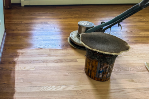 hardwood floor refinishing vs replacement Vail